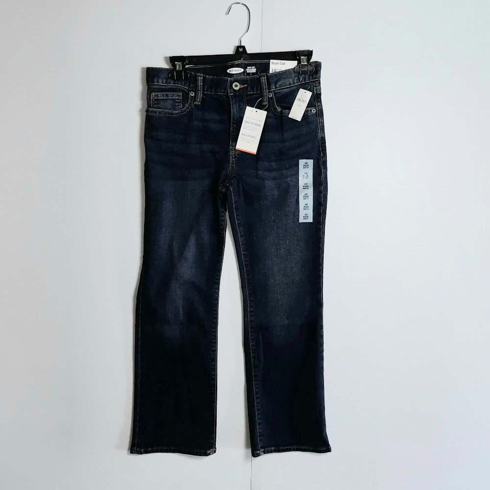 New Kid teen Boot Cut Blue Jeans Size 10 Plus Flex